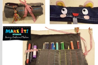 Up-cycled Pencil Case Workshop